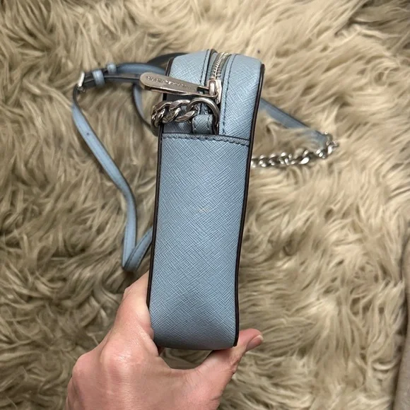 Michael Kors Sky Blue Crossbody Bag - Picture 4 of 15